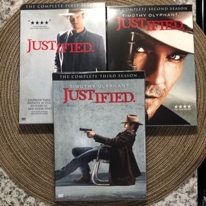 DVD Justified Seasons 1-3